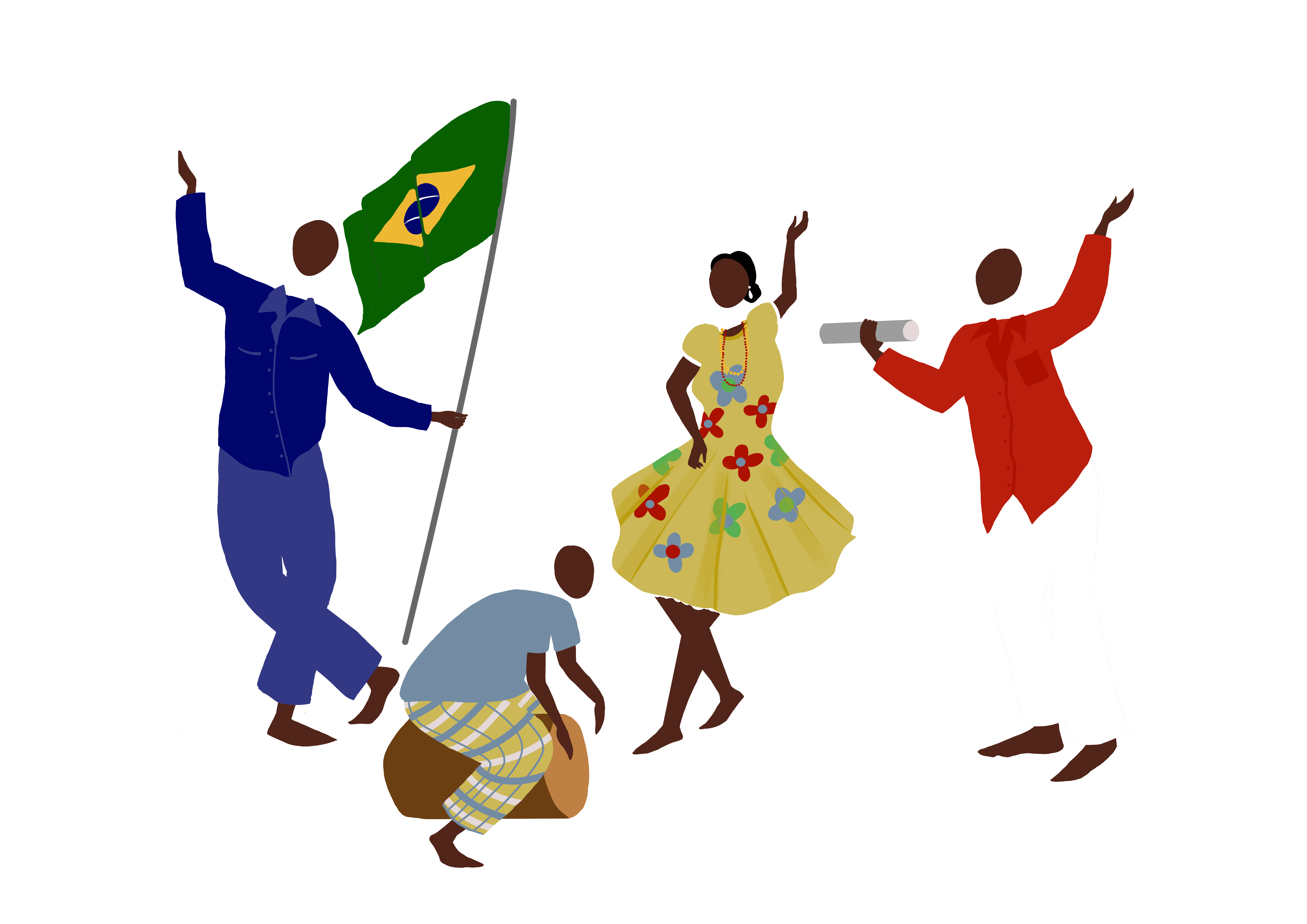 ilustração Maracatu